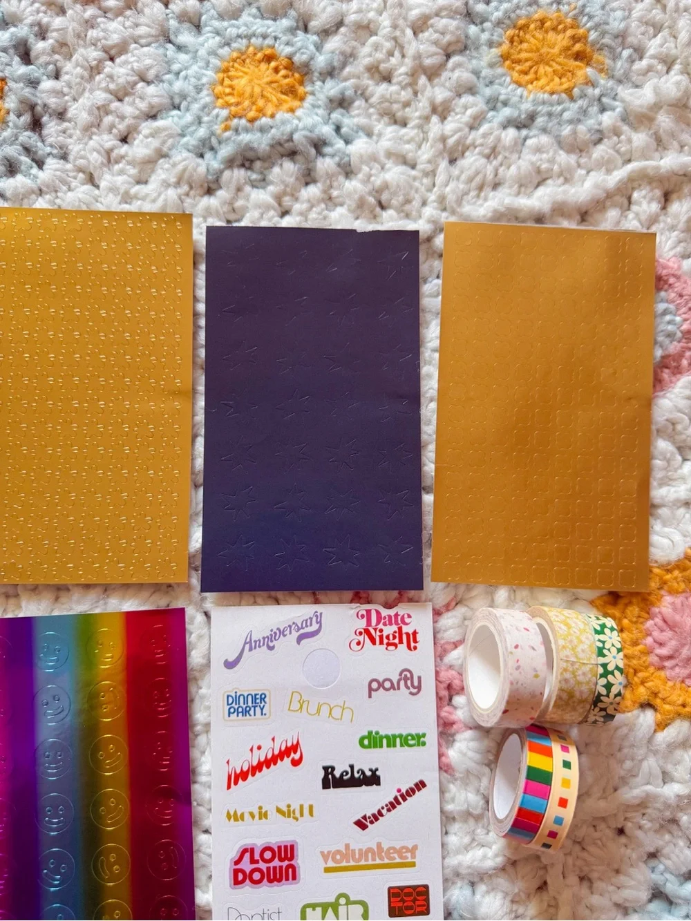 The ban.do Planner Bundle – Sticker Sheets + Washi Tape Set